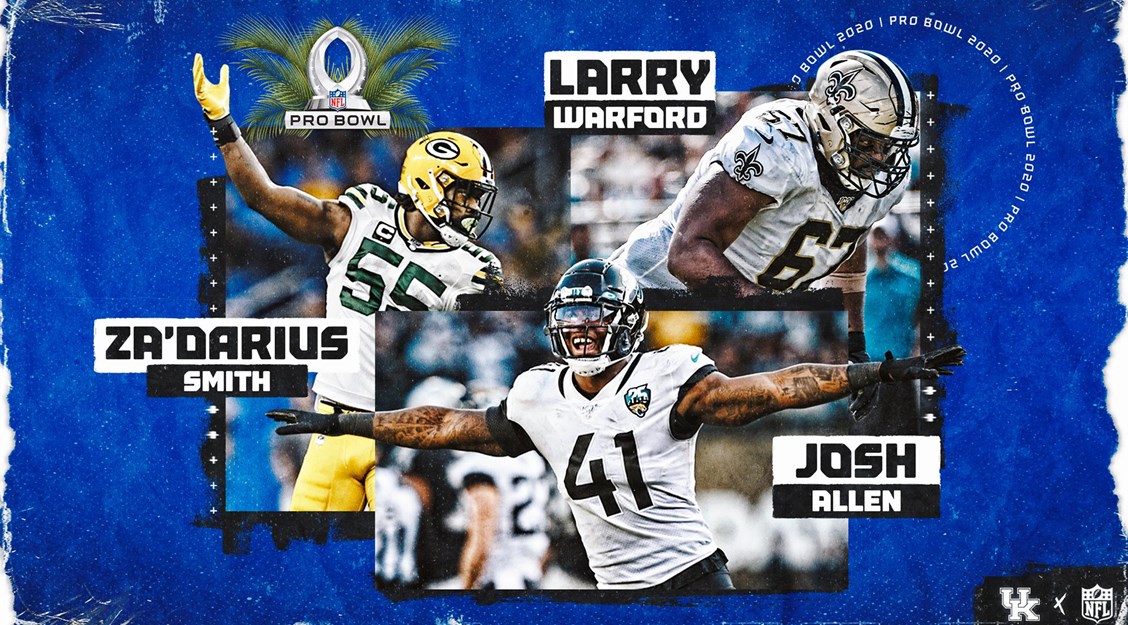 Three Former Wildcats Selected to 2020 NFL Pro Bowl – Bluegrass Sports Nation