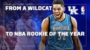 Karl Anthony Towns - NBA Rookie of the Year