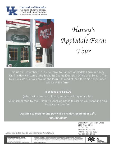 Haney's Appledale Farm Tour