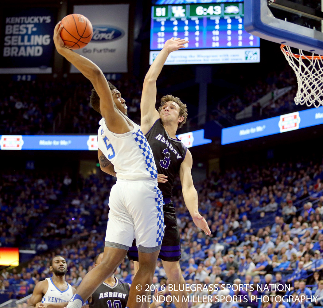 UK score 156 points against Asbury. (Photo by Brendon Miller)