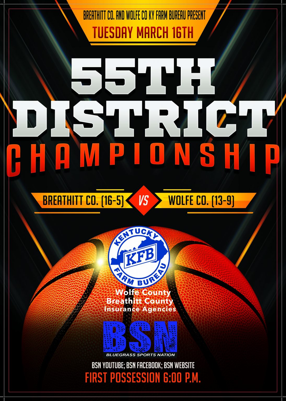 2021 KHSAA 55th District Championship Bluegrass Sports Nation