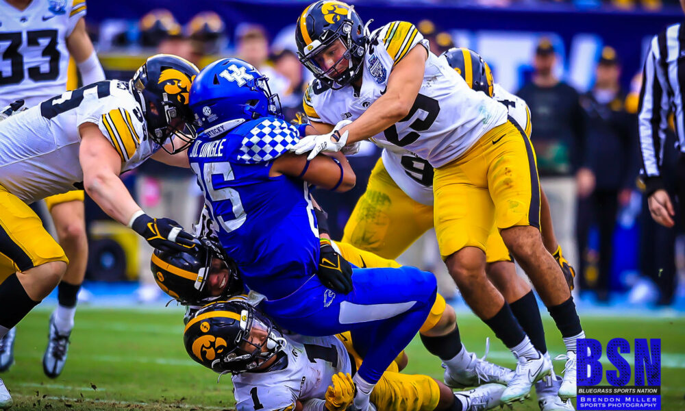 Kentucky football score vs Iowa Hawkeyes: Live Music City Bowl updates