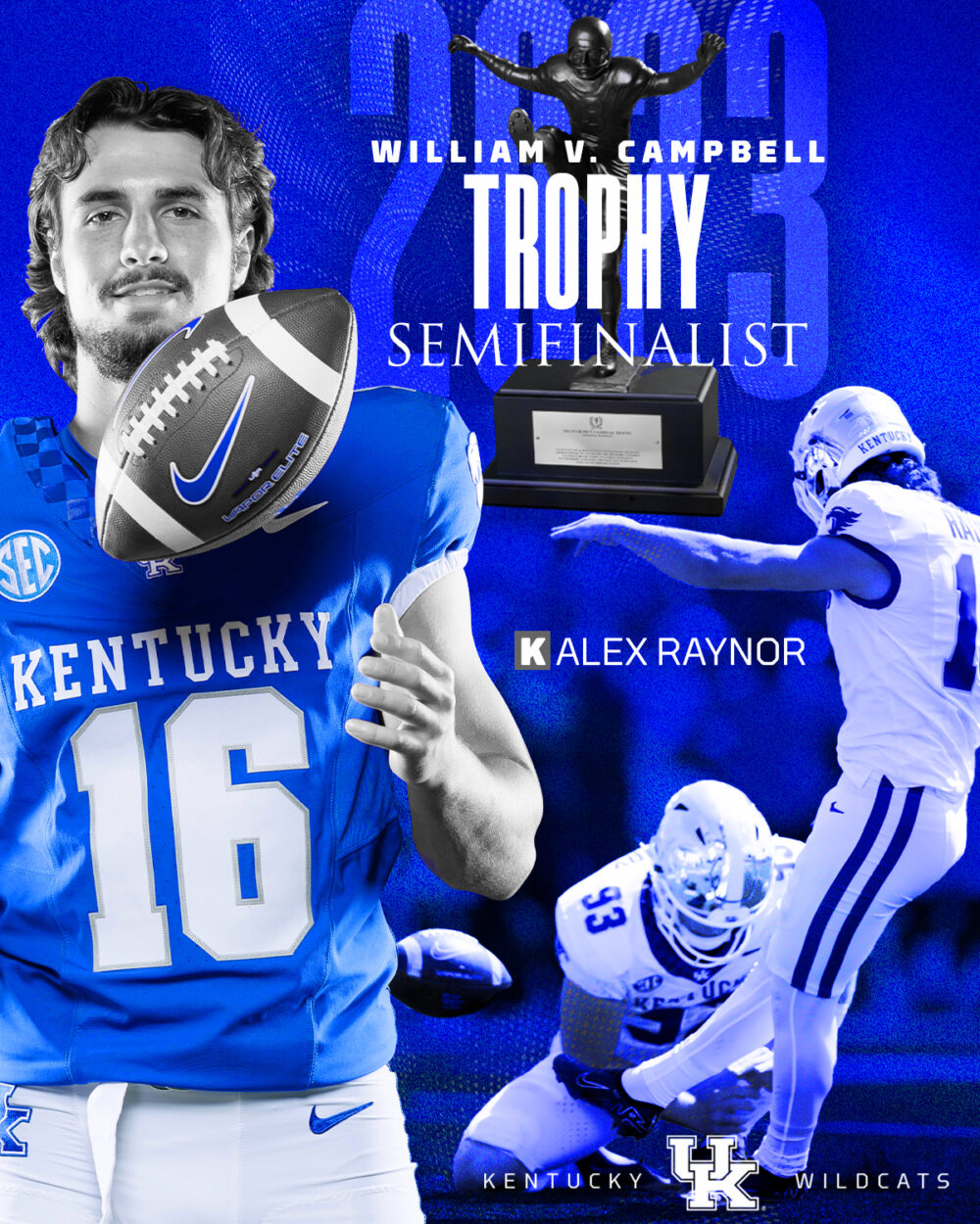 Alex Raynor named to Lou Groza Award watch list