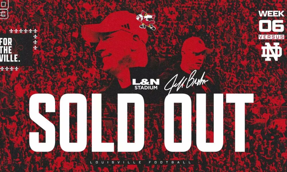 2022 Louisville Football Schedule Posters Are Now Available - Card