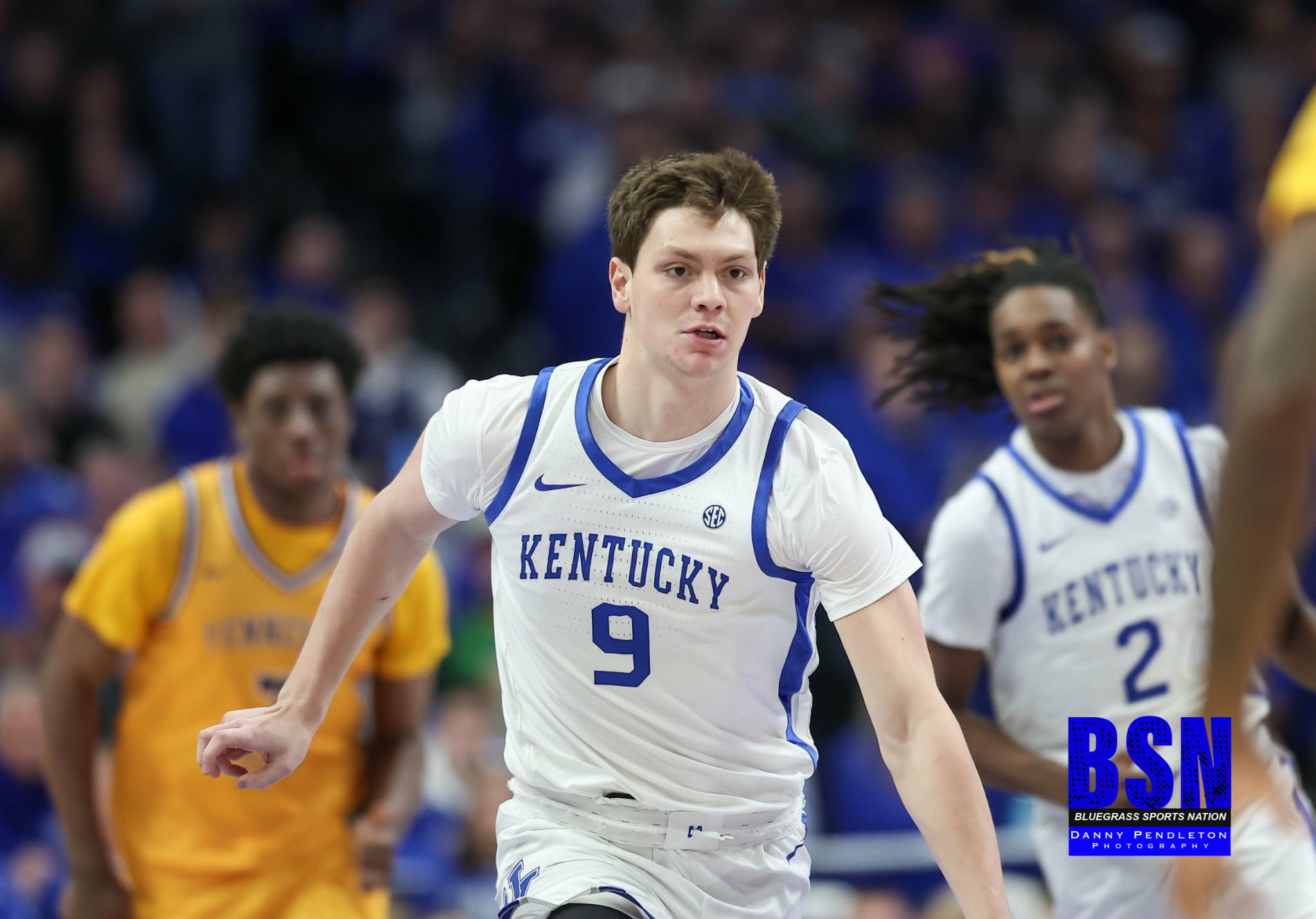 Trent Noah Against Tennessee Tech (11-26-25) - Photo by Danny Pendleton - Bluegrass Sports Nation