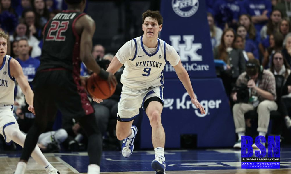 UK's Trent Noah Against N.C. Central (12-9-25) - Photo by Danny Pendleton - Bluegrass Sports Nation