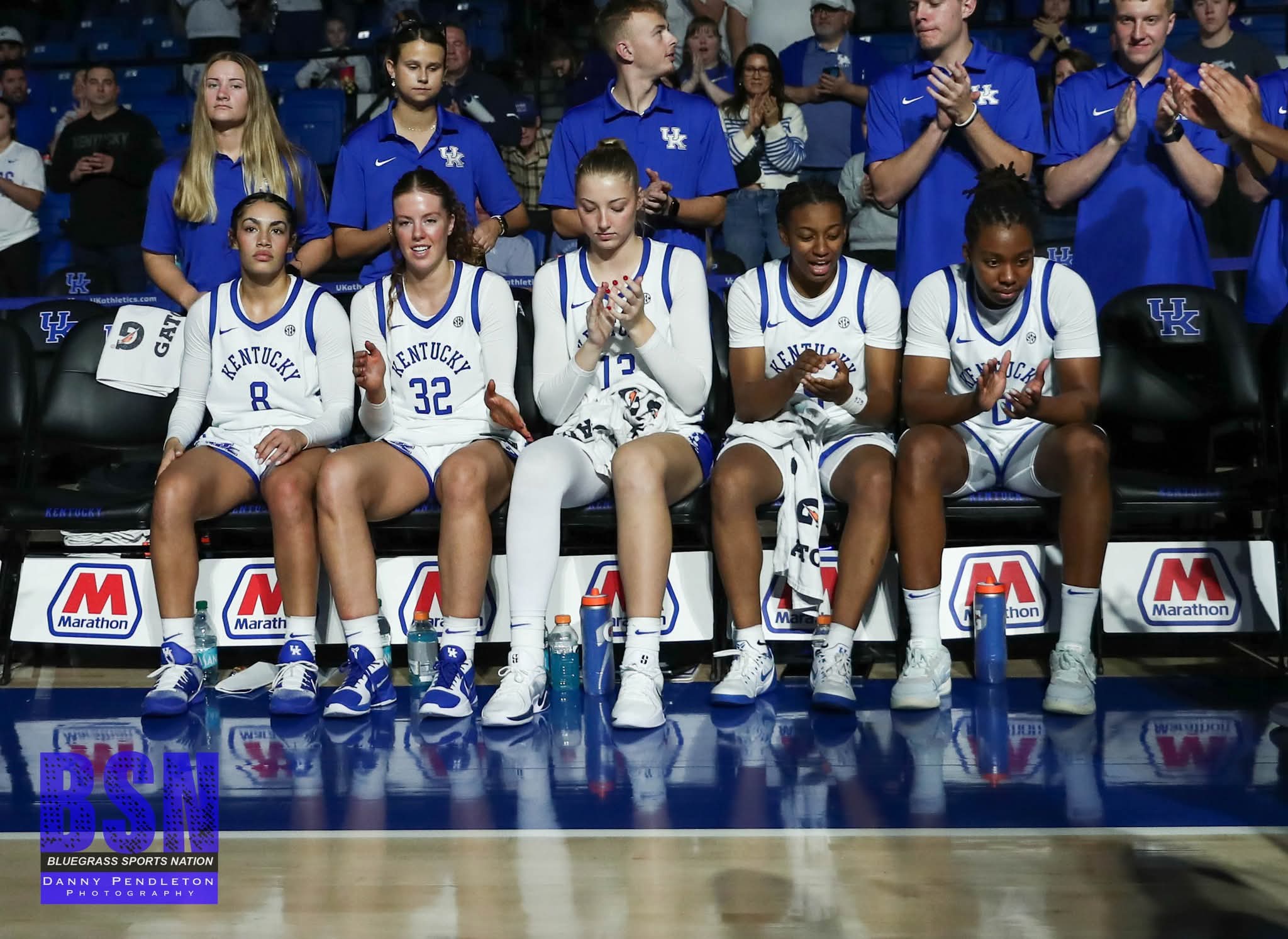UK WBB Starting Lineup (12-28-25) - Photo by Danny Pendleton - Bluegrass Sports Nation
