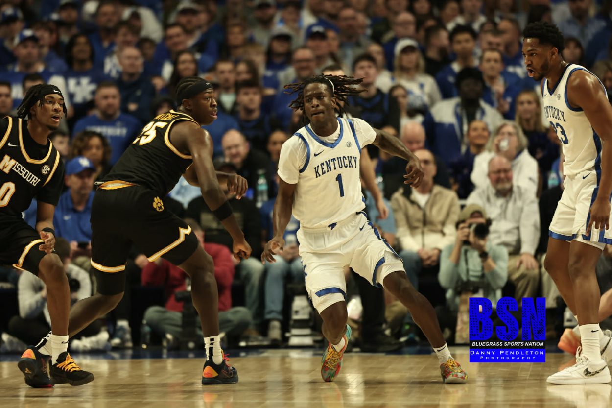 UK MBB Against Missouri (1-7-25) - Photo by Danny Pendleton - Bluegrass Sports Nation