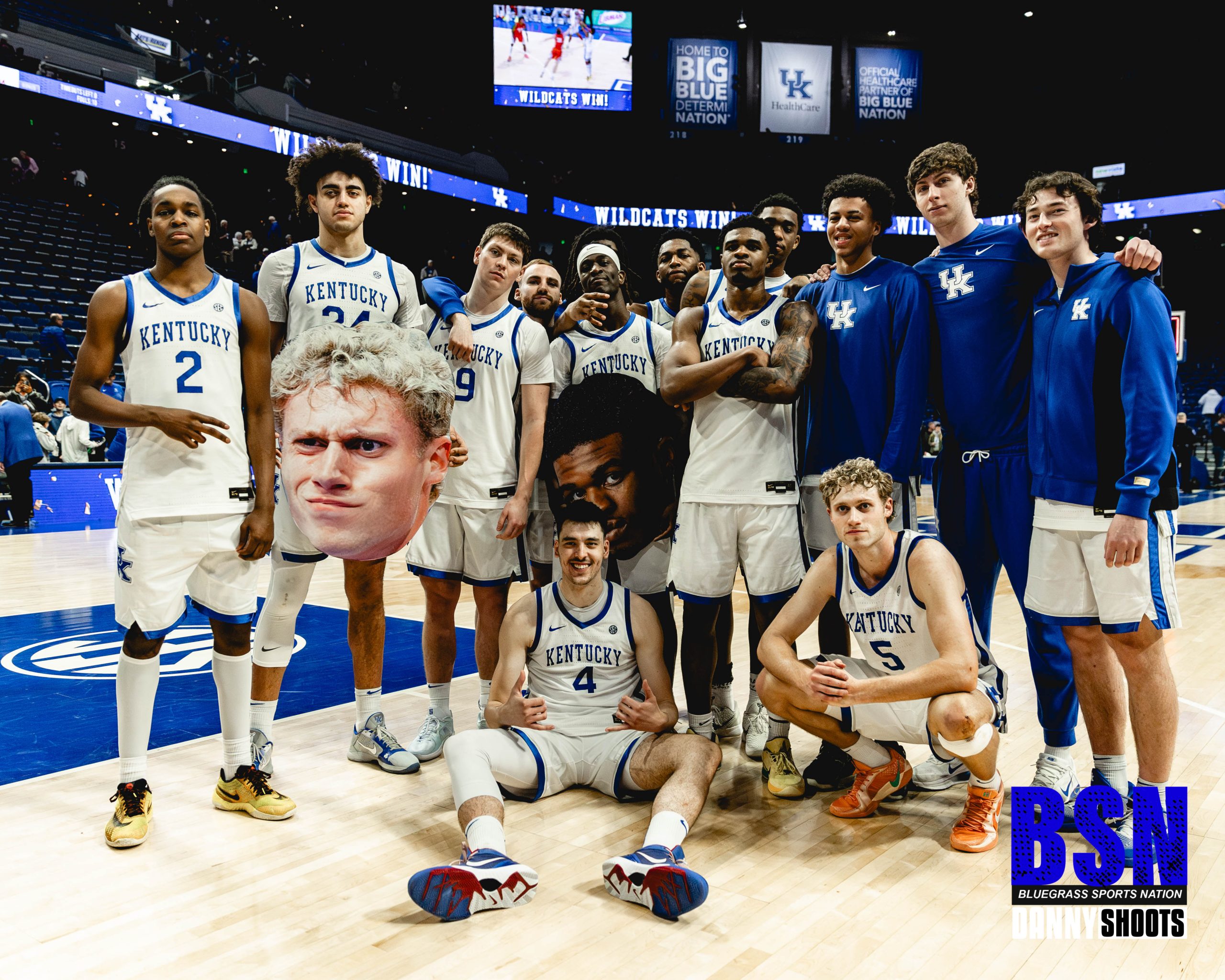 UK MBB Players Following the Game Against Ole Miss on 1-24-26 - Photo by Danny Campbell - Bluegrass Sports Nation