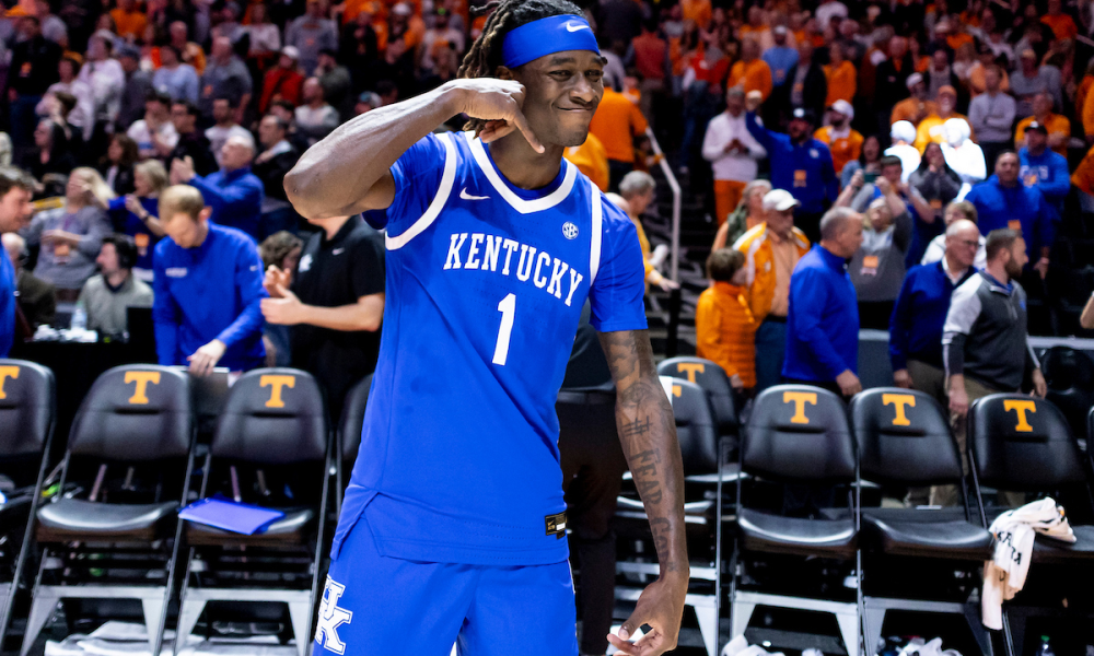 Denzel Aberdeen (1-17-26) - Photo by Chet White - UK Athletics